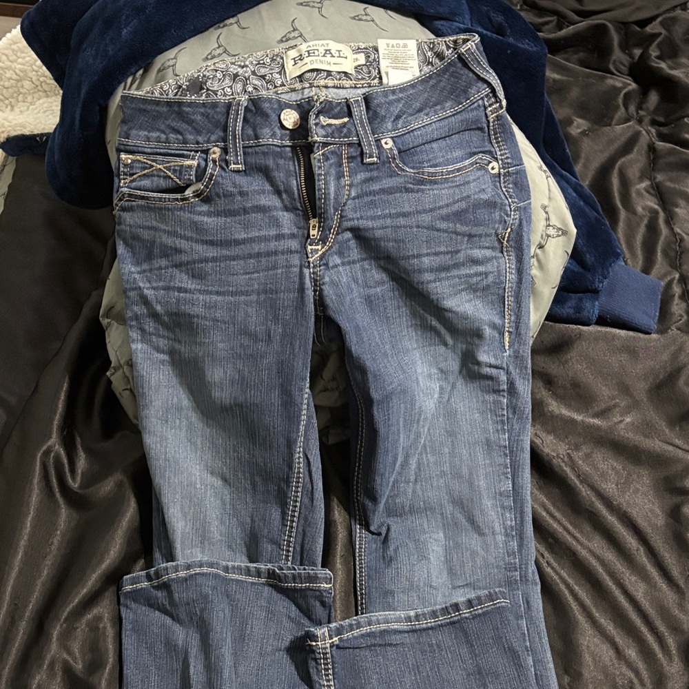 Ariat Women's Boot Cut Blue Jeans